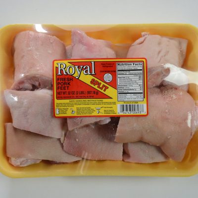 Royal Fresh Pork Feet - Split 32 oz.