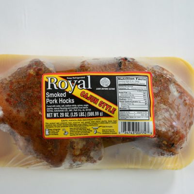 Royal Smoked Pork Hocks - Cajun Style 20 oz.