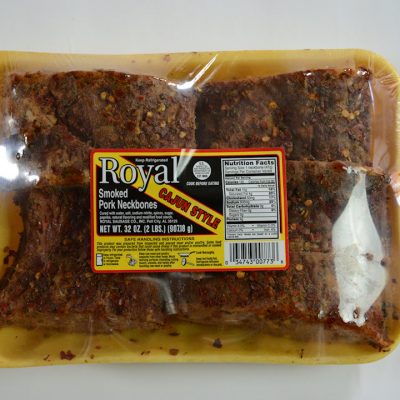 Royal Smoked Pork Neckbones - Cajun Style 32 oz.