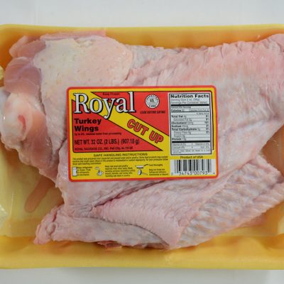 Royal Fresh Turkey Wings - 32 oz. Cut Up