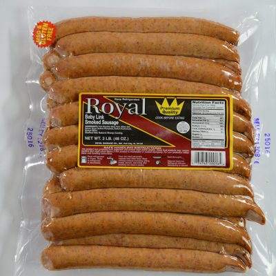 Royal Baby Link Smoked Sausage 48 oz