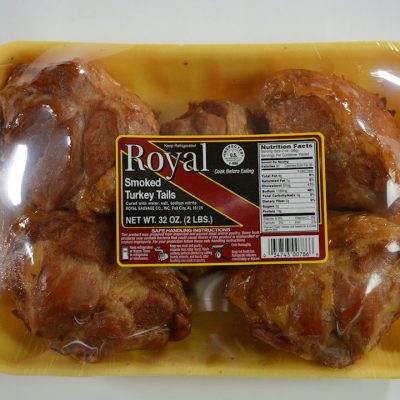 Royal Smoked Turkey Tails - 32 oz.