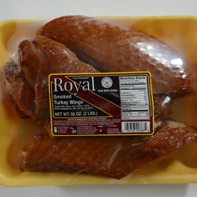Royal Smoked Turkey Wings - 32 oz.